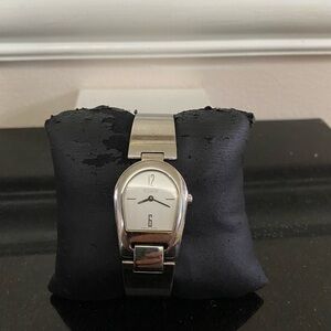 Coach stainless steel horseshoe watch